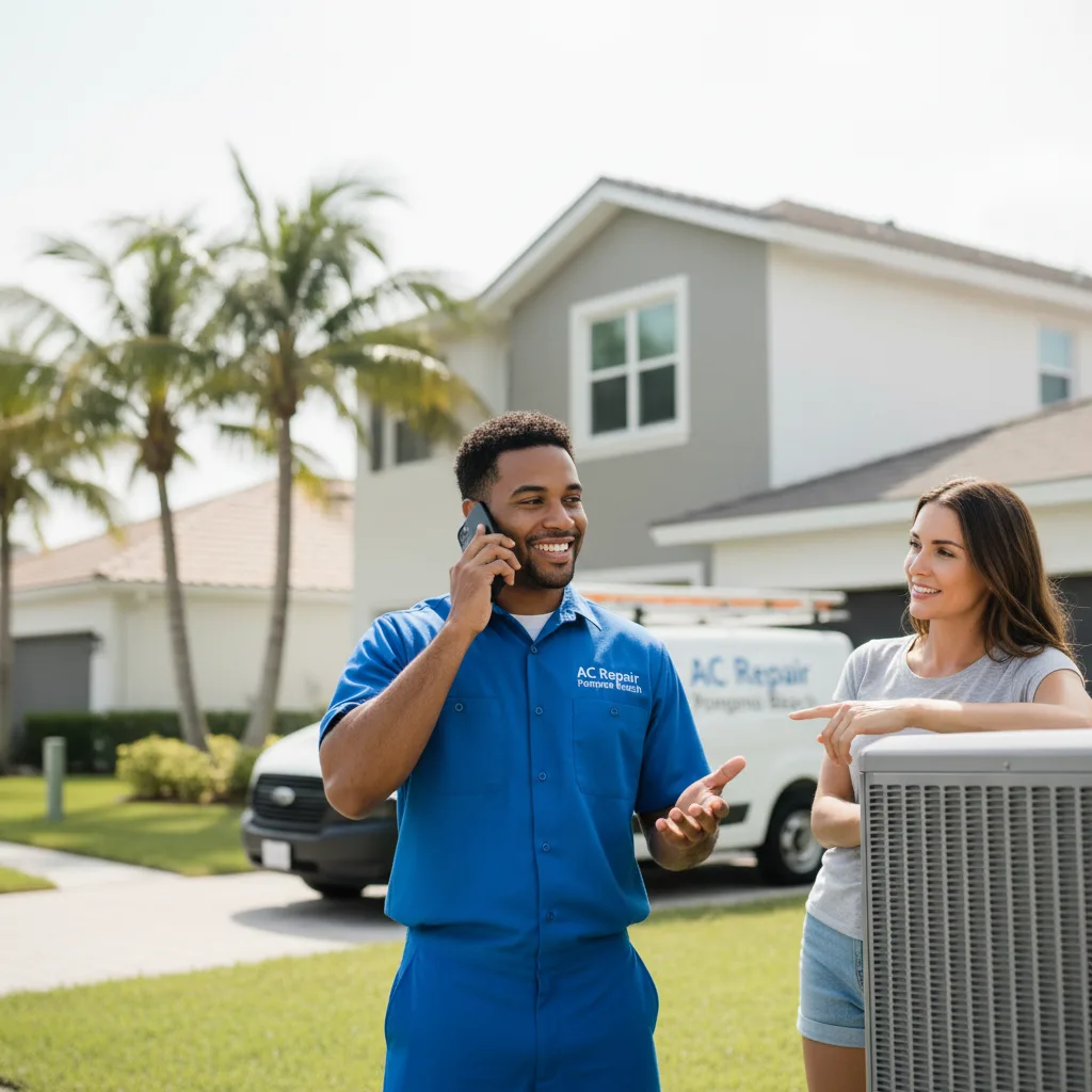 AC Repair Pompano Beach customer support in Danbury
